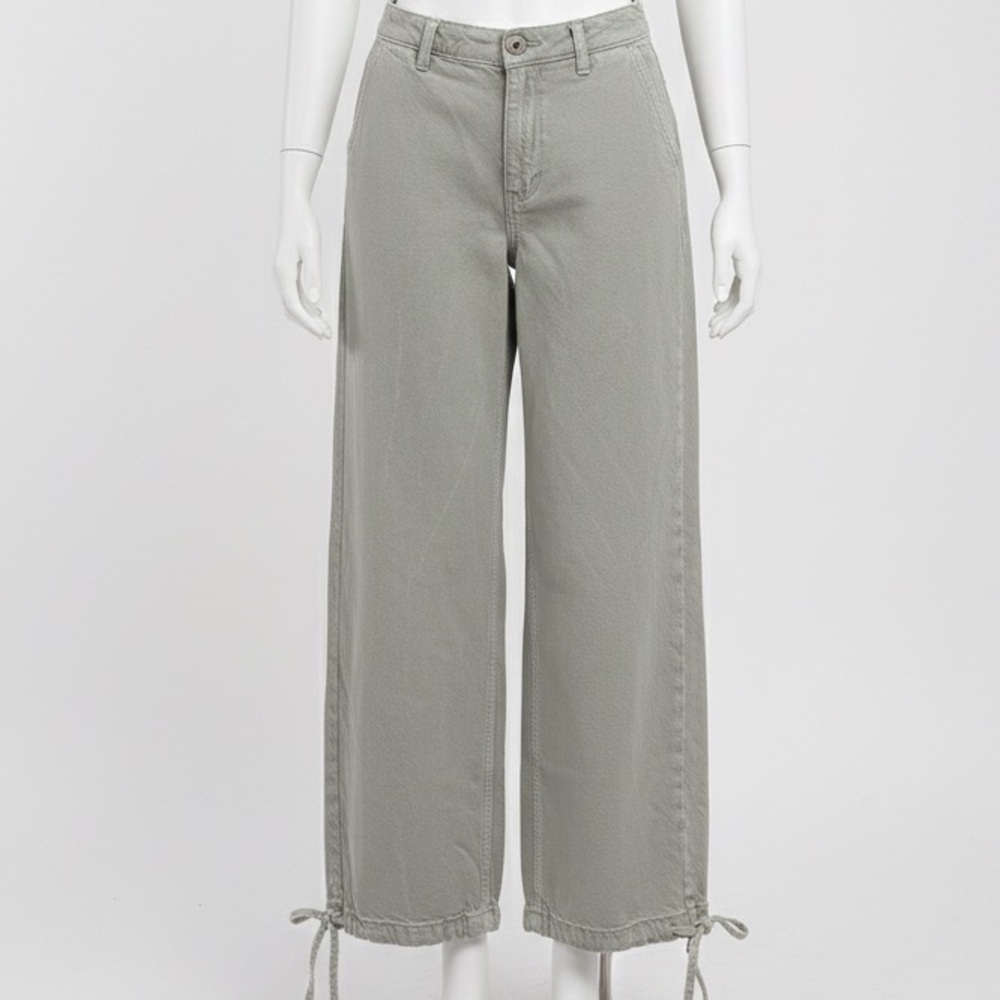 Zara Light Green Textured Fabric